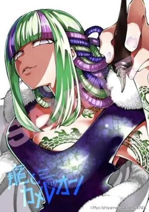 couverture, jaquette Dragon & Caméléon 3 Japonaise (Square enix) Manga