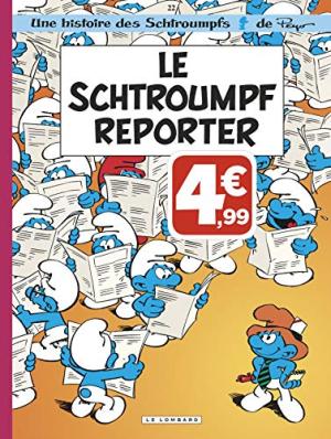 couverture, jaquette Les Schtroumpfs 22  - Le Schtroumpf reporterRéédition (le lombard) BD