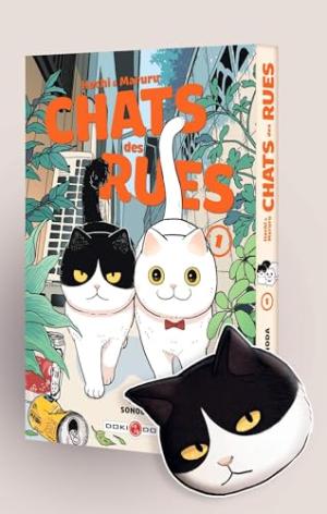Hachi & Maruru - Chats des rues 1 limitée magnet