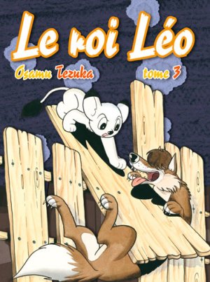 couverture, jaquette Le Roi Léo 3 Réédition (kazé manga) Manga