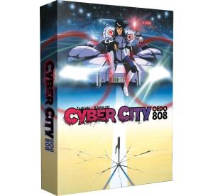 couverture, jaquette Cyber City Oedo 808  Coffret A4 Blu-ray + DVD (Dybex) OAV