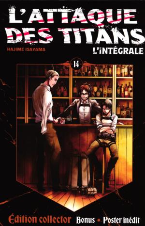 couverture, jaquette L'Attaque des Titans 14 Kiosque (Hachette manga) Manga