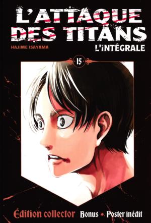 couverture, jaquette L'Attaque des Titans 15 Kiosque (Hachette manga) Manga