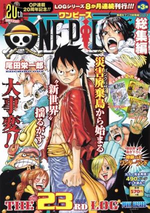 couverture, jaquette One Piece 23 Logs (Shueisha) Manga