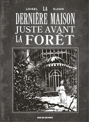 La dernière maison juste avant la forêt  en N&B