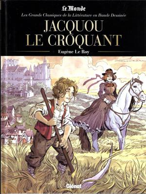 couverture, jaquette Les Grands Classiques de la littérature en Bande Dessinée réédition Le Monde/Glénat 2022 40