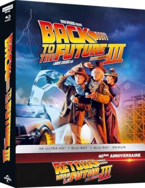 Retour vers le futur III édition Collector limitée - Steelbook