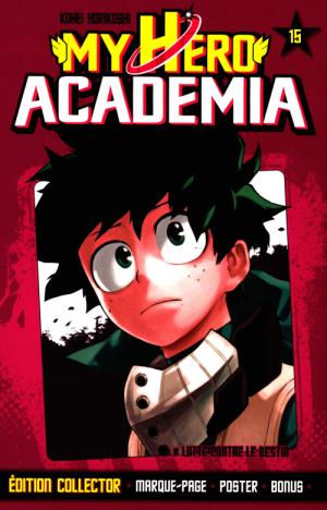 couverture, jaquette My Hero Academia 15  - Lutte contre le destinGrand format kiosque (Hachette) Manga