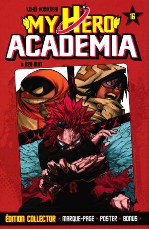 couverture, jaquette My Hero Academia 16  - Red RiotGrand format kiosque (Hachette) Manga