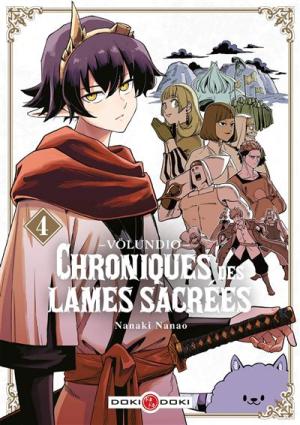 couverture, jaquette Völundio : Chroniques des lames sacrées 4