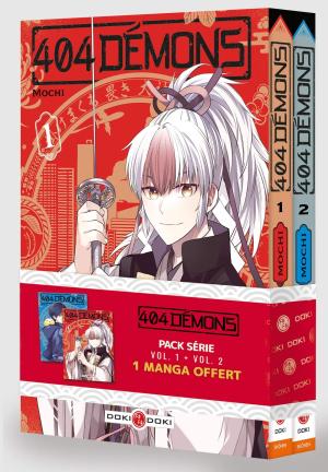 couverture, jaquette 404 Démons 1  - Tomes 1 et 2Pack promo (doki-doki) Manga