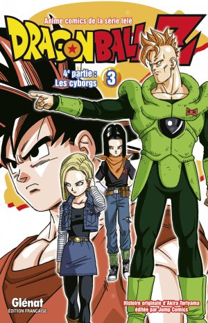 couverture, jaquette Dragon Ball Z - 4ème partie : Les cyborgs 3  (Glénat Manga) Anime comics