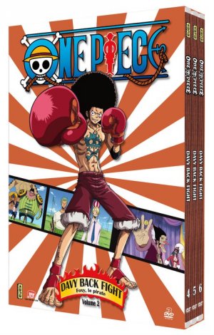 couverture, jaquette One Piece 2 DVD - Saison 4 - Davy Back Fight (Kana home video) Série TV animée