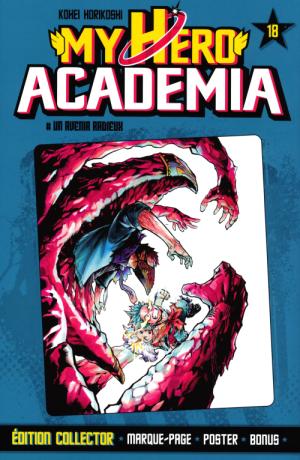 couverture, jaquette My Hero Academia 18  - Un avenir radieuxGrand format kiosque (Hachette) Manga