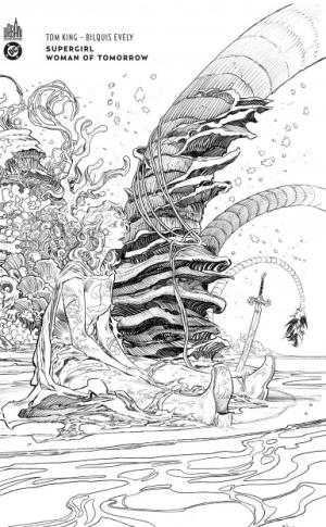 Supergirl - Woman of Tomorrow  TPB Hardcover (cartonnée) - Ed Noir et Blanc