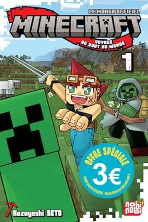 Minecraft, le manga officiel - Voyage au bout du monde Edition 3€ 1 Manga