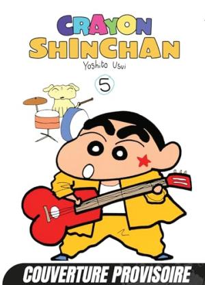 couverture, jaquette Crayon Shinchan Grand format 5