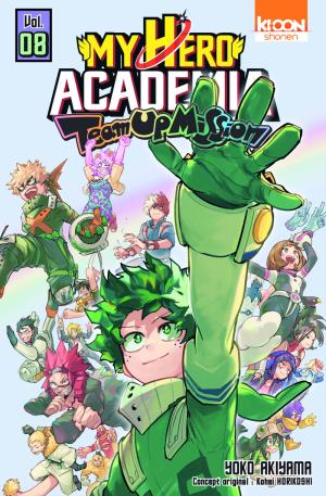 couverture, jaquette My hero academia - Team up mission 8  (Ki-oon) Manga