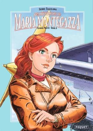 couverture, jaquette Maria Mantegazza, femme pilote 8  (paquet manga) Manga