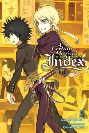 couverture, jaquette Shinyaku Toaru Majutsu no Index 5 (Yen On) Light novel