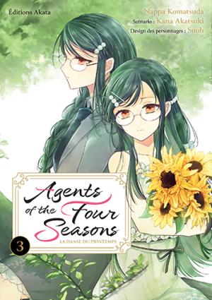 couverture, jaquette Agents of the four seasons 3  (akata) Manga