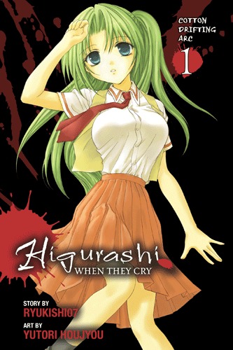 couverture, jaquette Higurashi no Naku Koro ni Watanagashi-hen 1 US (Yen Press) Manga