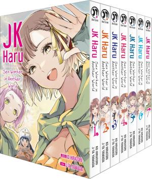 couverture, jaquette JK Haru : Sex Worker in Another World 1 Coffret intégrale (meian) Manga
