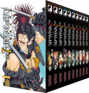 couverture, jaquette Les 7 ninjas d'Efu 1 Coffret intégrale (meian) Manga