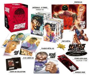 couverture, jaquette Baki Gaiden - Scarface 1 Coffret Intégrale limitée numérotée (meian) Manga
