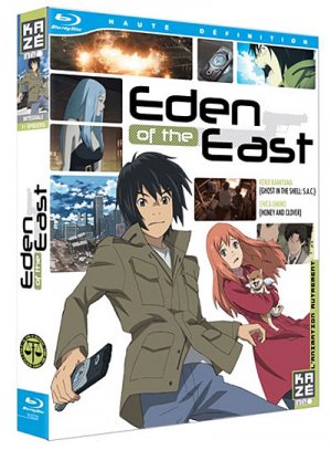 couverture, jaquette Eden of the East  Blu-Ray (Kaze) Série TV animée