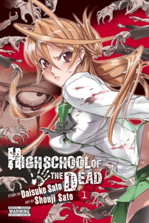 couverture, jaquette Highschool of the Dead 1 Américaine (Yen Press) Manga