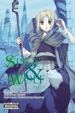 couverture, jaquette Spice & Wolf 4 Américaine (Yen Press) Manga