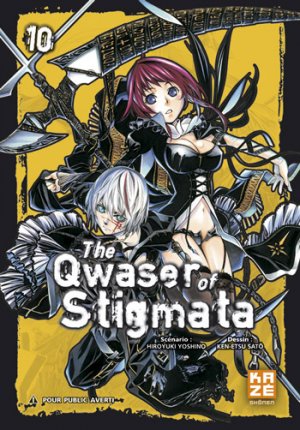 couverture, jaquette The Qwaser of Stigmata 10  (kazé manga) Manga
