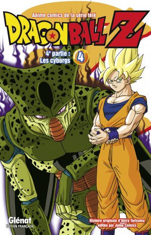 couverture, jaquette Dragon Ball Z - 4ème partie : Les cyborgs 4  (Glénat Manga) Anime comics