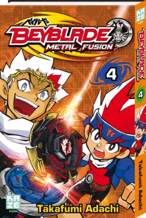 couverture, jaquette Beyblade Metal Fusion/Masters/Fury 4  (kazé manga) Manga