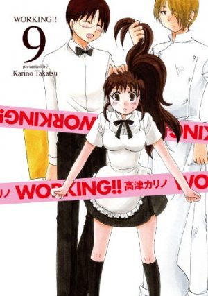 couverture, jaquette Working!! 9  (Square enix) Manga