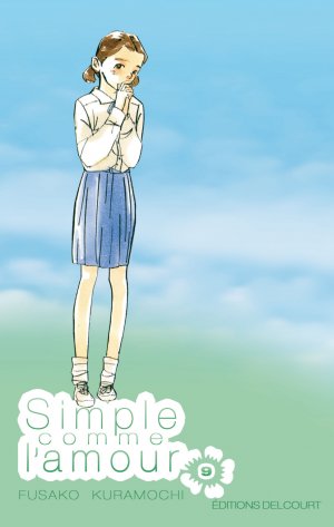 couverture, jaquette Simple comme l'amour 9  (Delcourt Manga) Manga
