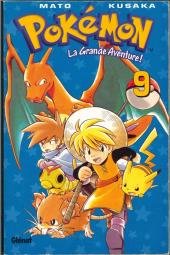 couverture, jaquette Pokémon 9 La grande aventure - Kiosque (Glénat Manga) Manga