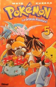 couverture, jaquette Pokémon 5 La grande aventure - Kiosque (Glénat Manga) Manga