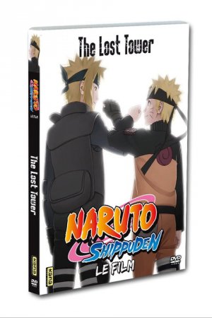 couverture, jaquette Naruto Shippuden Film 4 - The Lost Tower  DVD (Kana home video) Film