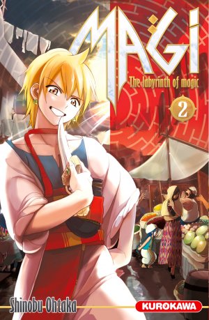 couverture, jaquette Magi - The Labyrinth of Magic 2  (Kurokawa) Manga