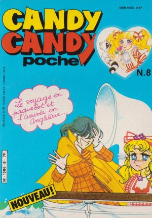 couverture, jaquette Candy Candy 8 Poche (Téléguide) Manga