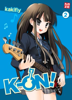 couverture, jaquette K-ON! 2  (kazé manga) Manga