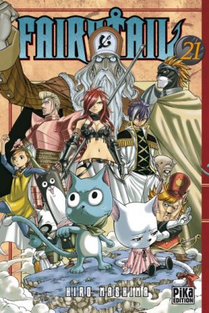 couverture, jaquette Fairy Tail 21  (Pika) Manga