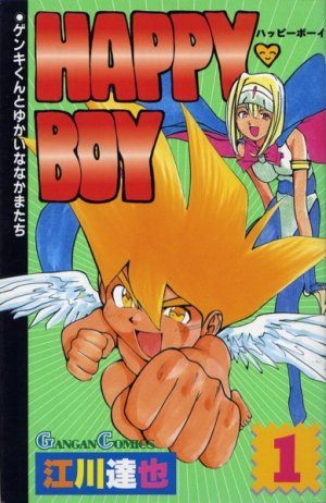 couverture, jaquette Happy boy 1  (Enix) Manga