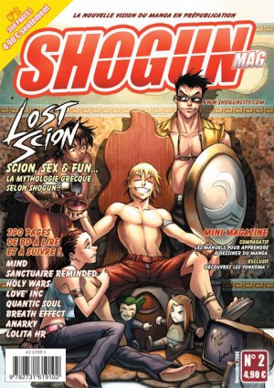 couverture, jaquette Shogun Mag 2  (les humanoïdes associés) Magazine de prépublication