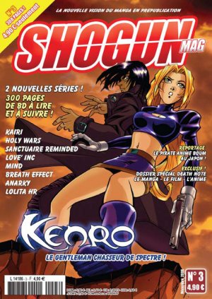 couverture, jaquette Shogun Mag 3  (les humanoïdes associés) Magazine de prépublication