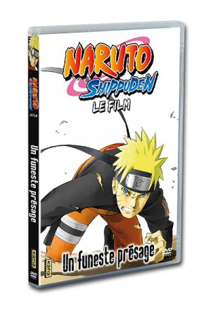 couverture, jaquette Naruto Shippûden film 1 - Un Funeste Présage  DVD (Kana home video) Film