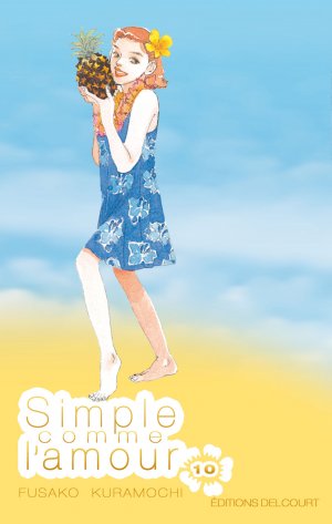 couverture, jaquette Simple comme l'amour 10  (Delcourt Manga) Manga
