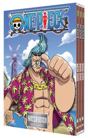 couverture, jaquette One Piece 2 DVD - Saison 5 - Water Seven (Kana home video) Série TV animée